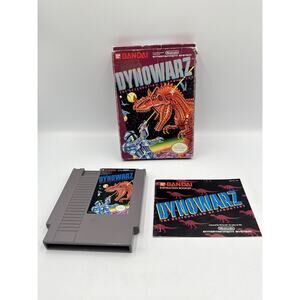 Dynowarz: Destruction of Spondylus Complete in Box Nintendo NES Video Game